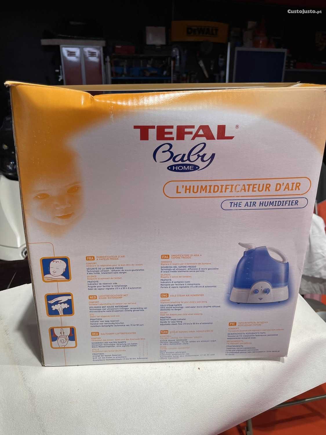 Humidificador de ar para bebé TEFAL BABY Home