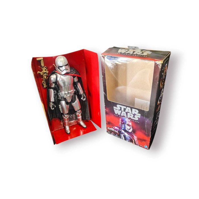 Figura Ação Star Wars –Captain Phasma (Hasbro, 2014) –30 cm, c/ manual