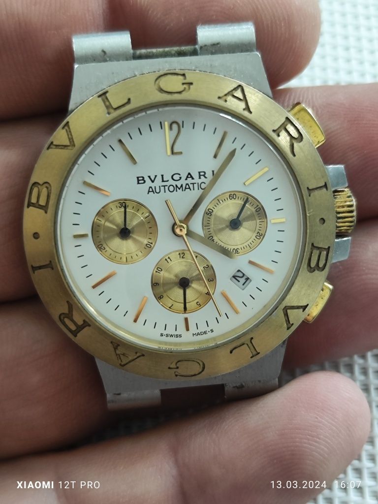 Продам часы Bvlgari chronograph