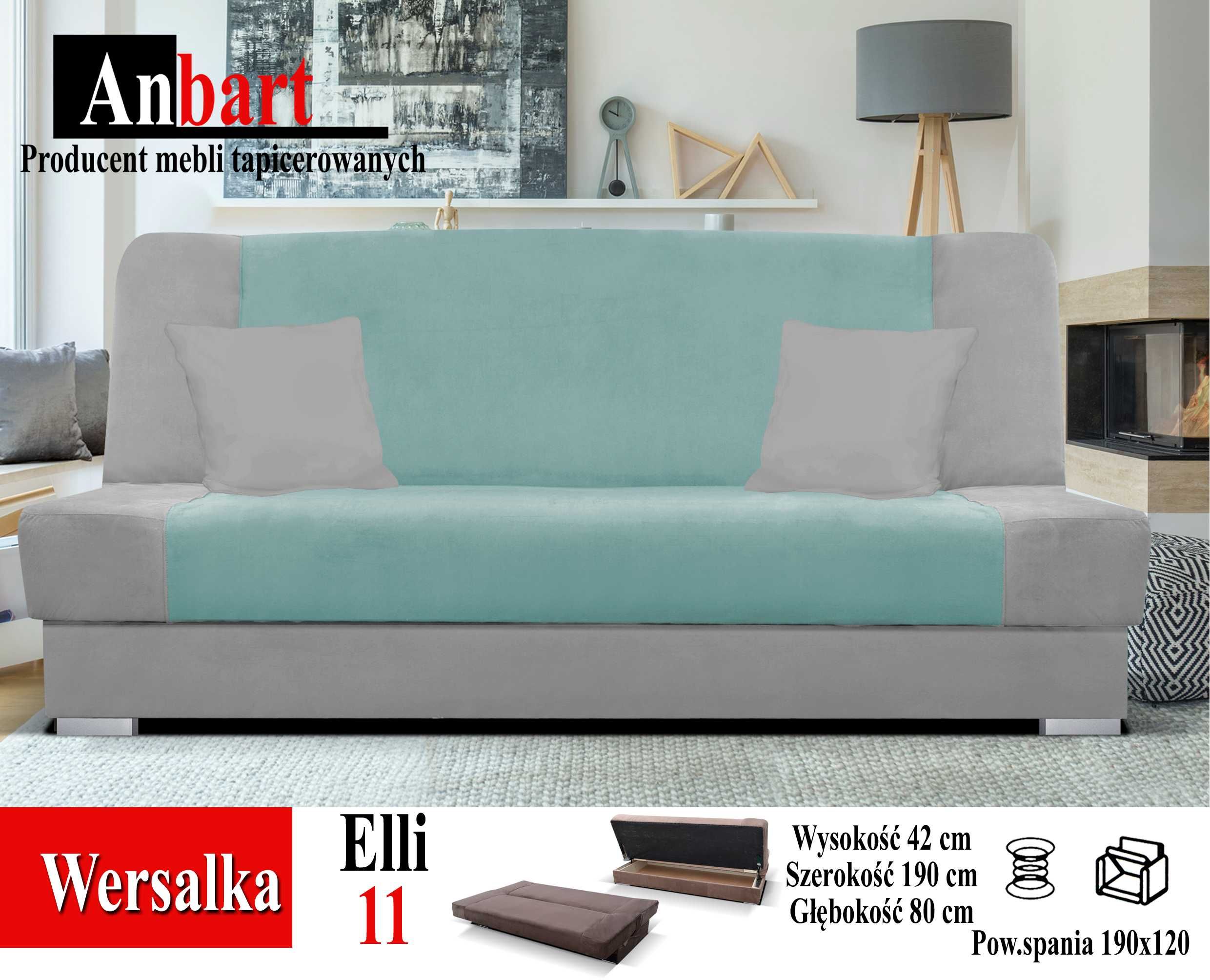 Wersalka Kanapa Sofa Rozkładana OKAZJA PRODUCENT WYSYŁKA