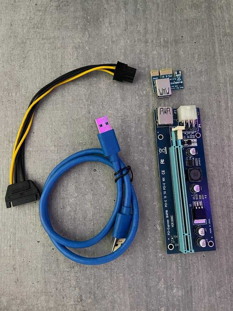 Risers PCI-E (usb 3.0)