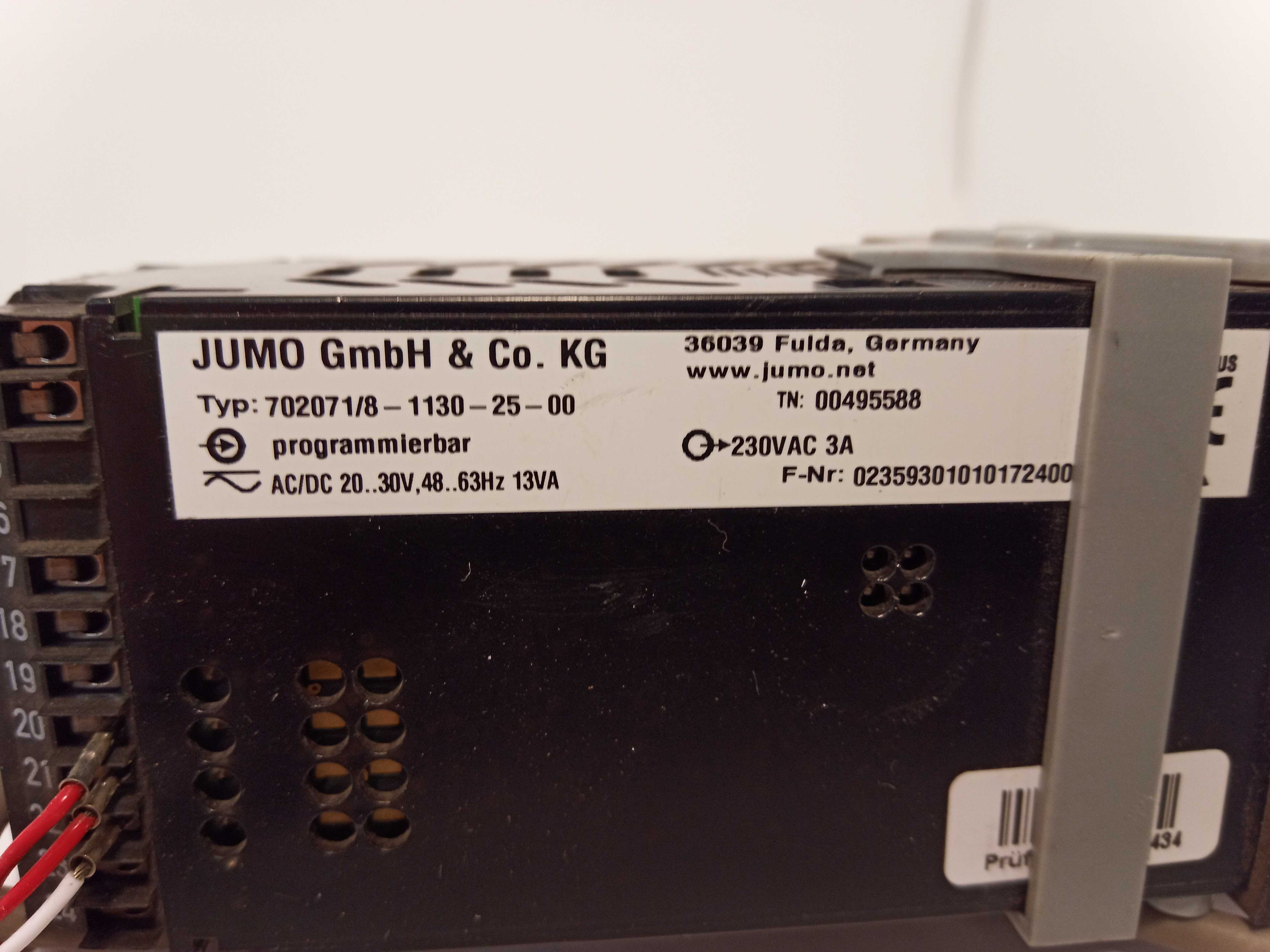 Регулятор температури Jumo ctron 16