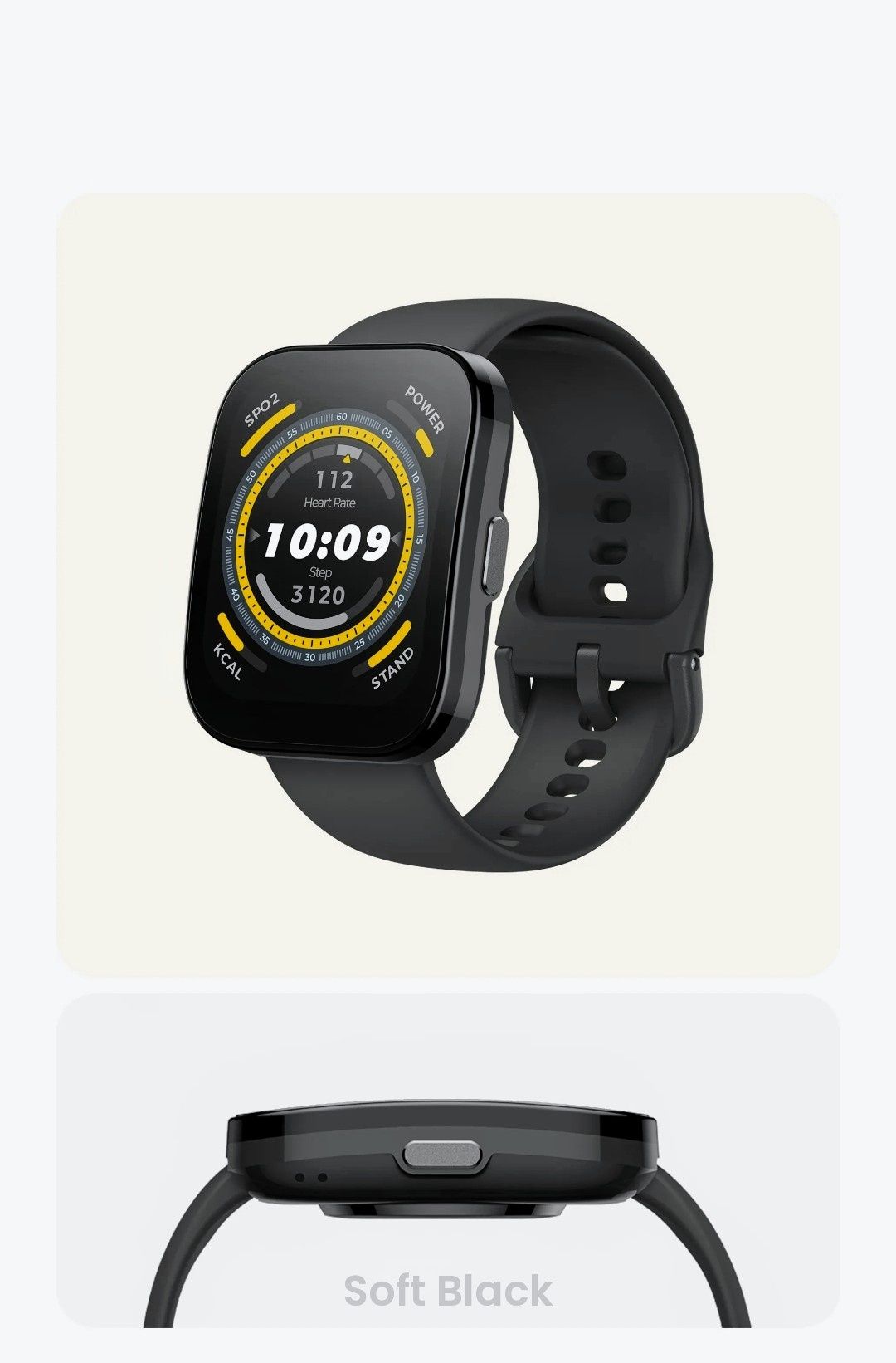 Amazfit BIP 5 NOWY Czarny