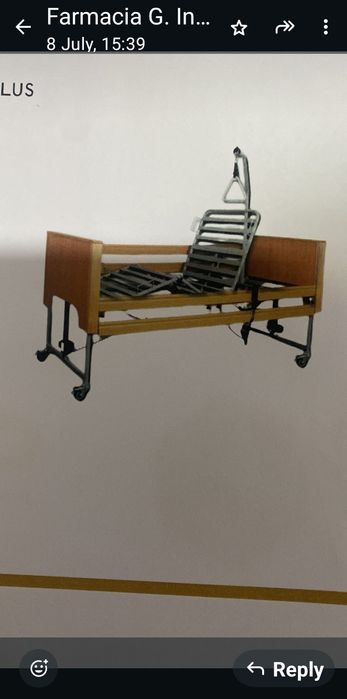 Cama articulada para acamados