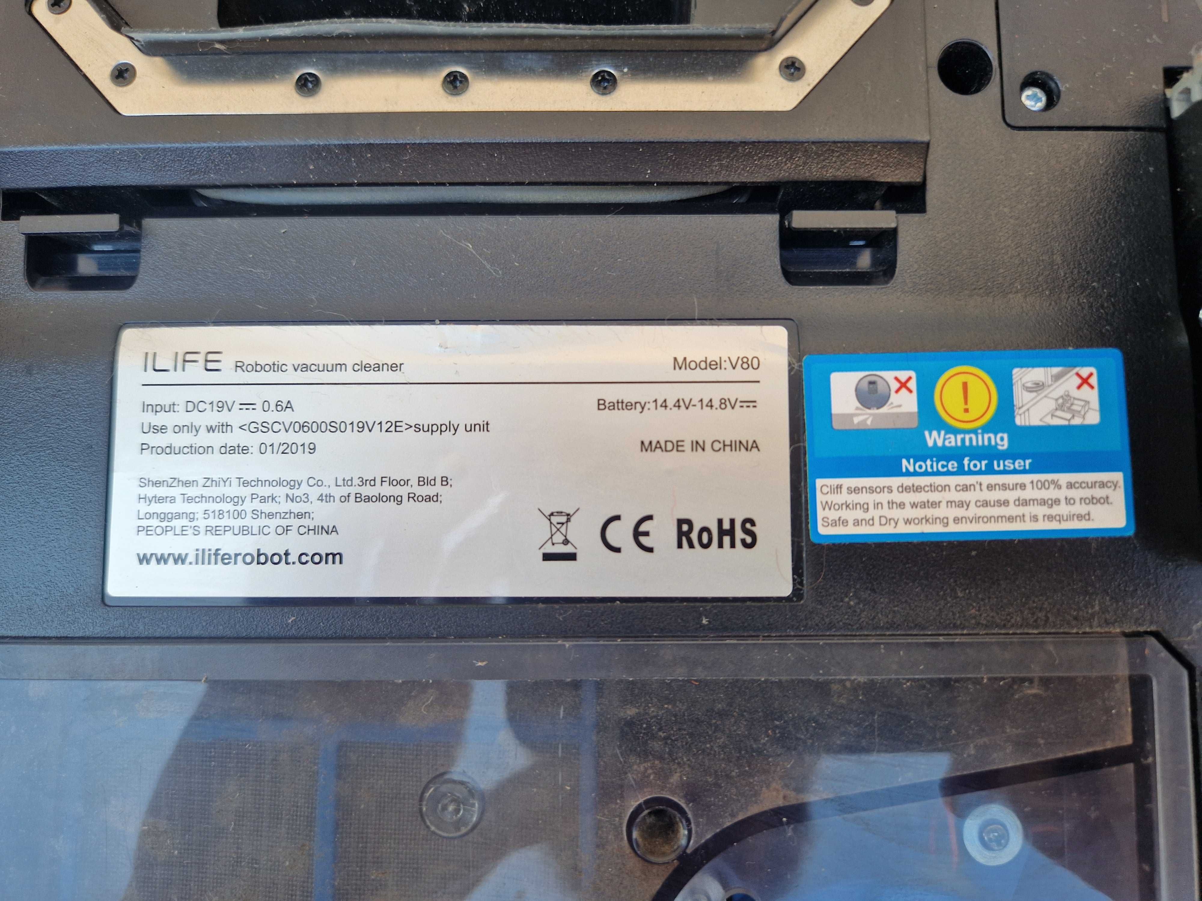 Robot Odkurzający Odkurzacz Automatyczny iLIFE v80 - jak Roomba iRobot
