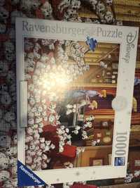 Puzzle Disney 1000 Ravensburger 101 dalmatynczykow