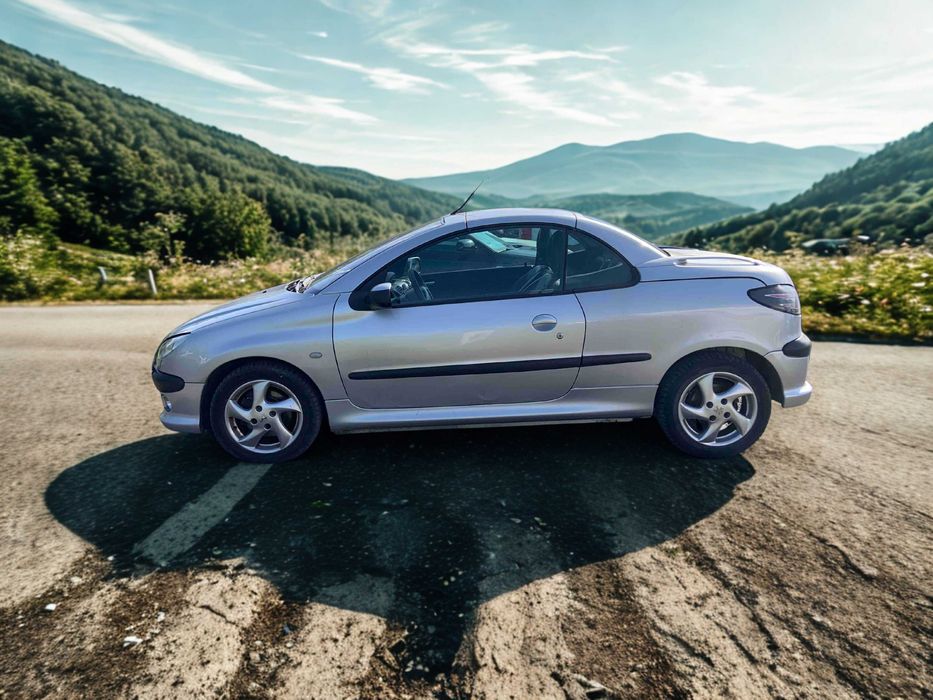 Оренда Peugeot 206 CC  – автомат, бензин, кабріолет з відкидним дахом