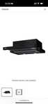 Okap teleskopowy BEKO HNT62210B Czarny