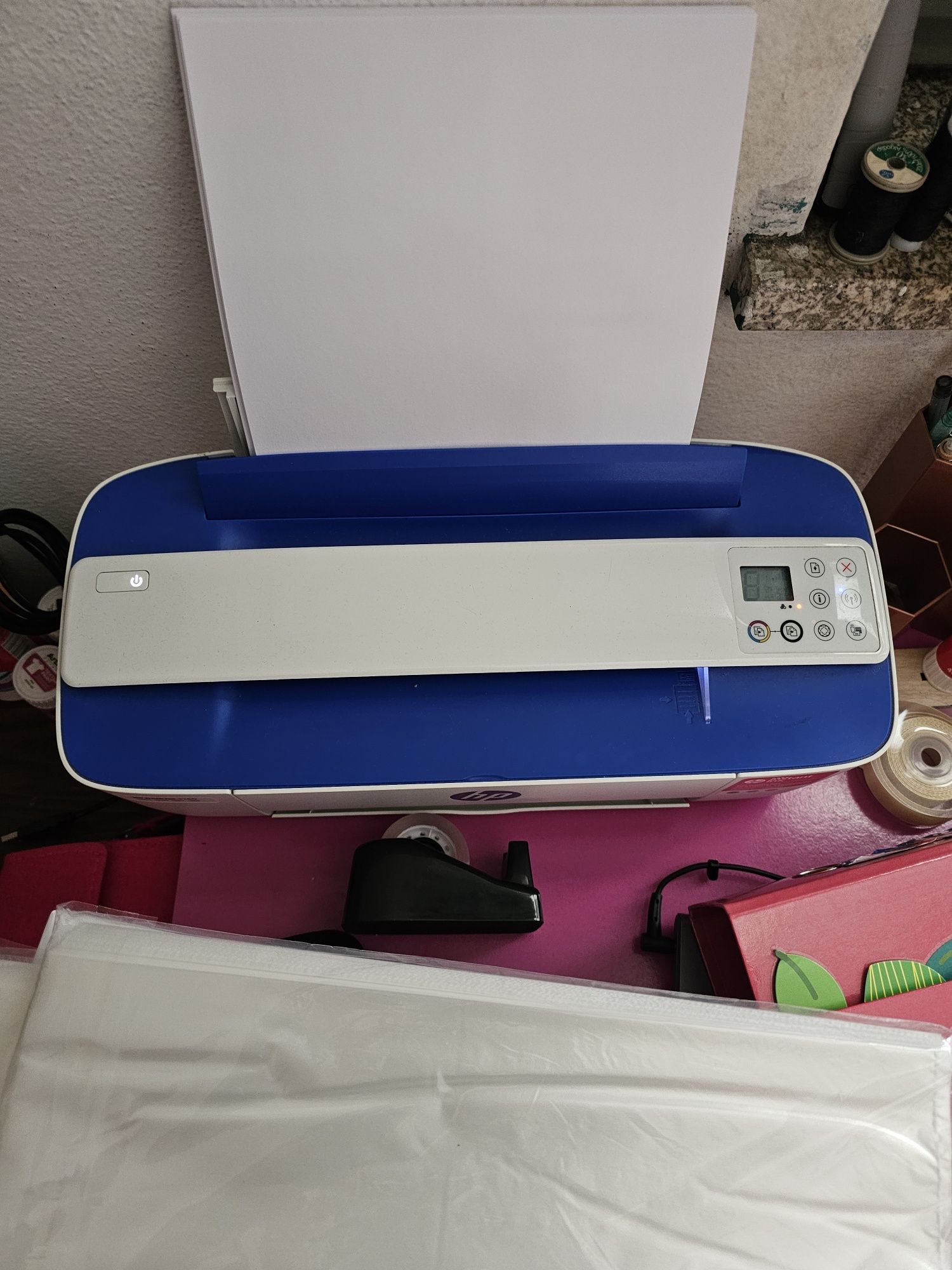 mpressora HP DeskJet 3760 (Multifunções - Jato de Tinta - Wi-Fi - Inst