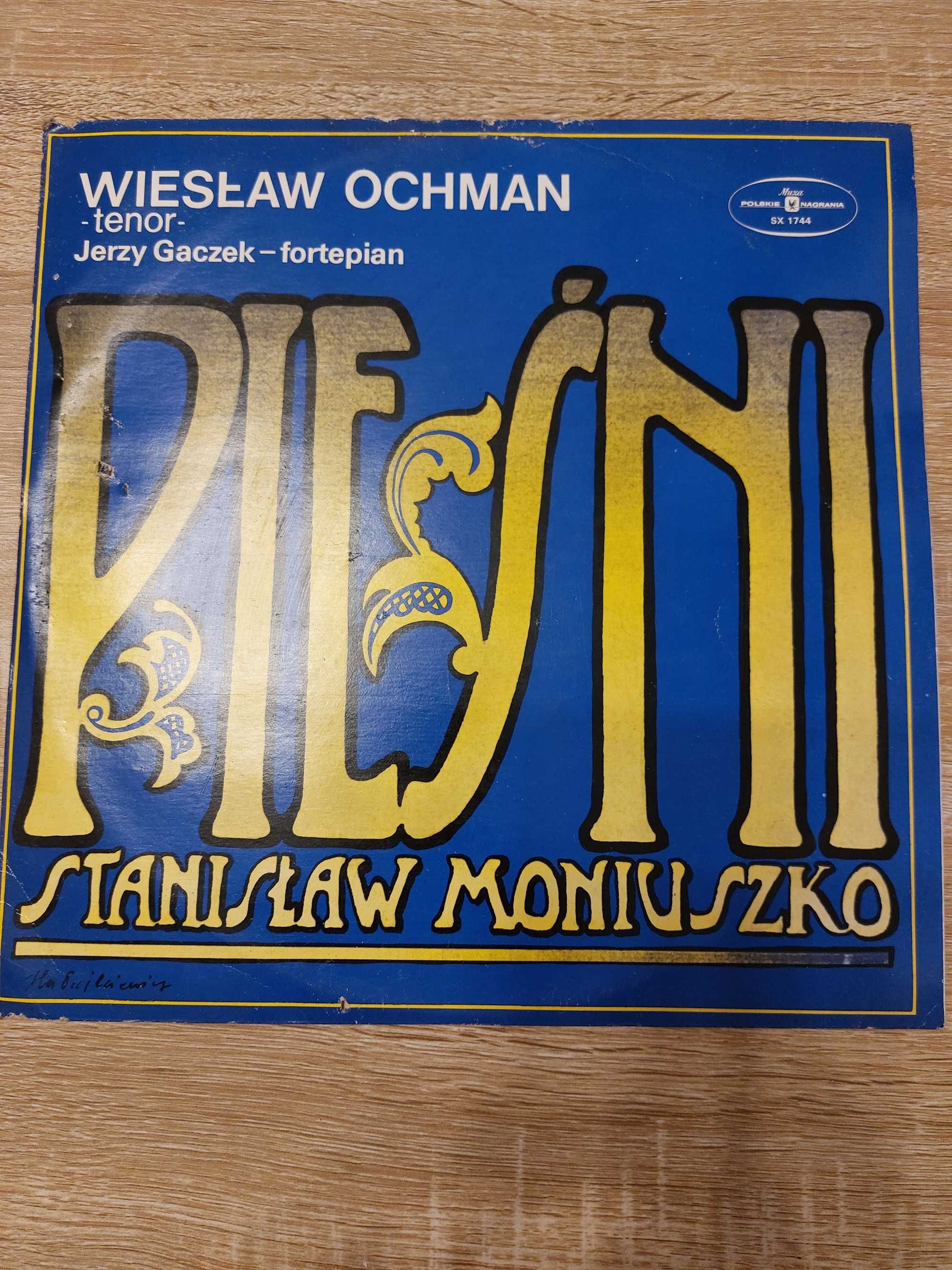 Wiesław Ochman, Moniuszko - płyta winylowa