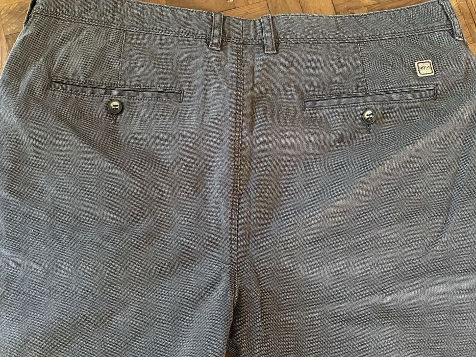 Calças castanhas (com padrão) da Boss