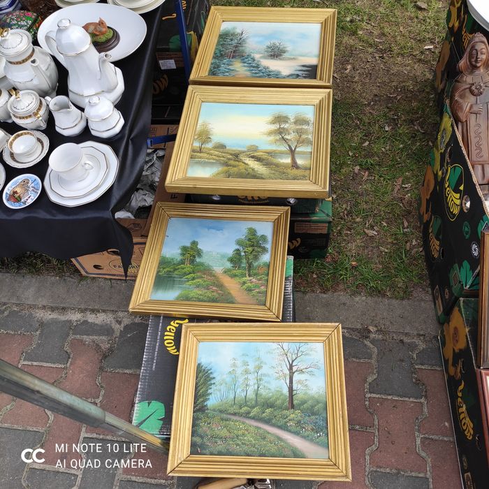 Stare obrazy cztery pory roku