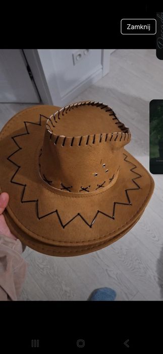 Kapelusz indiana Jones 1 szt kowboj kowbojski
