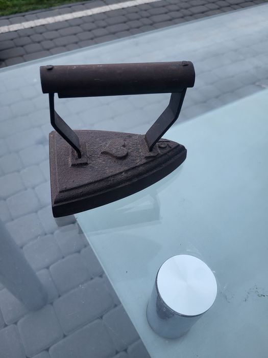 Żelazko antyki starocie