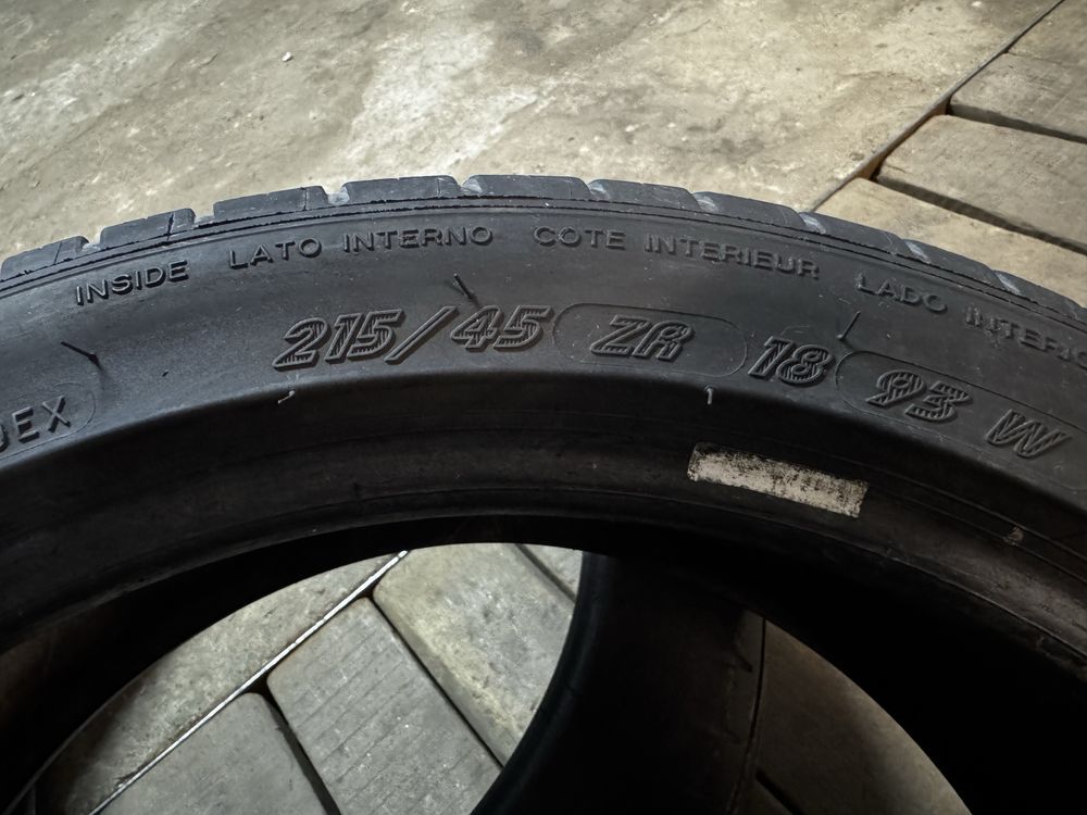 Opony letnie 215/45R18