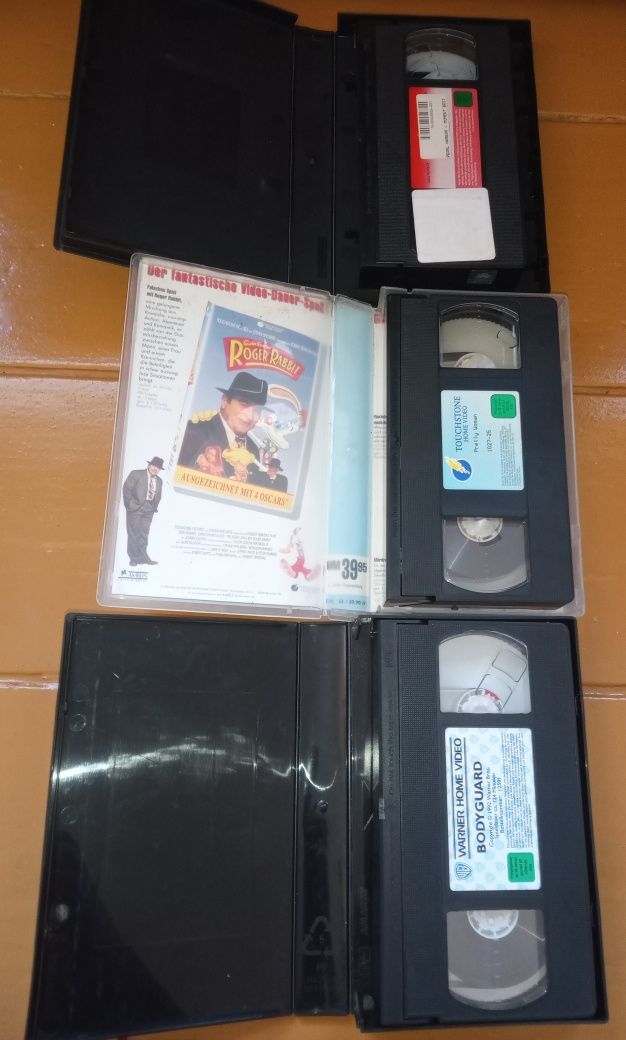 Kasety Vhs -Pretty woman, Bodyguard, Pearl Harbour