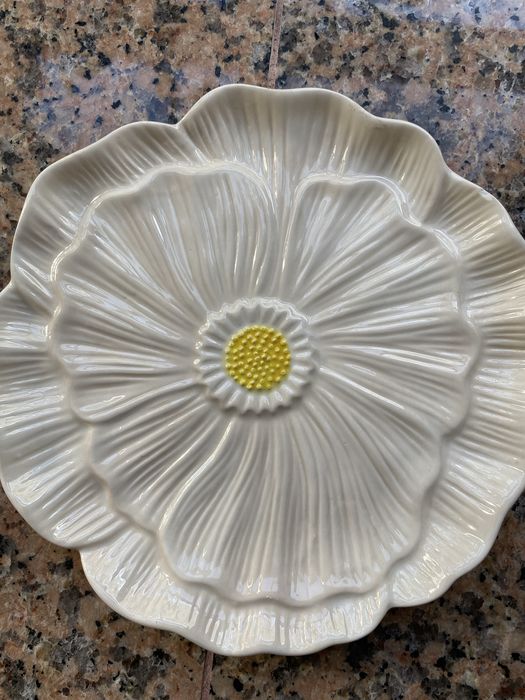 Prato em formato de flor