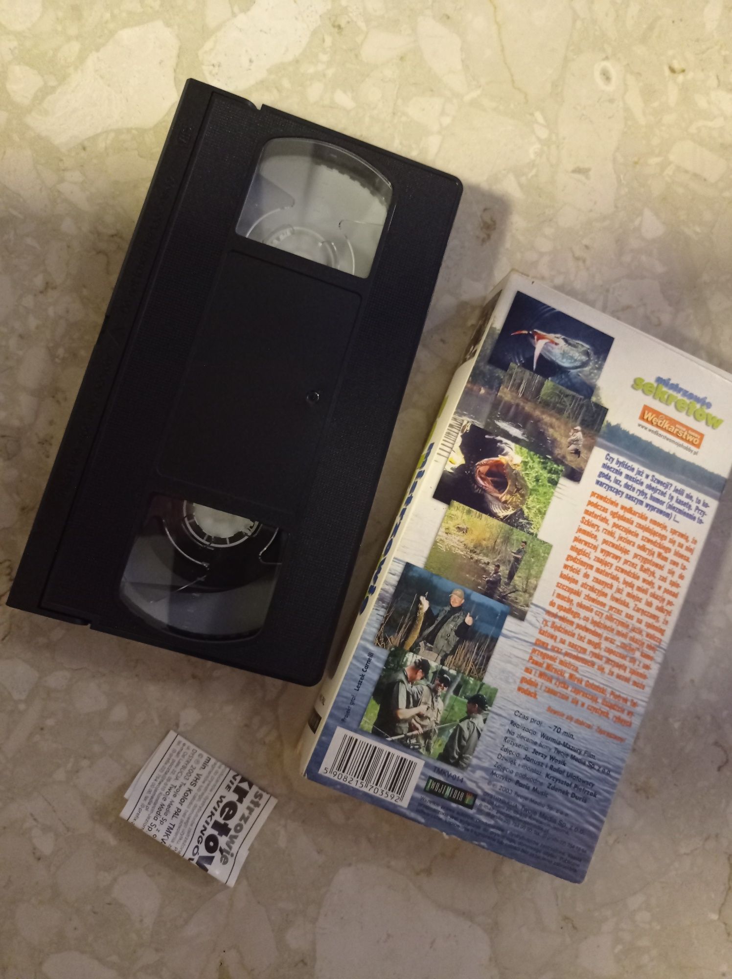 Mistrzowie sekretów wędkarstwo VHS