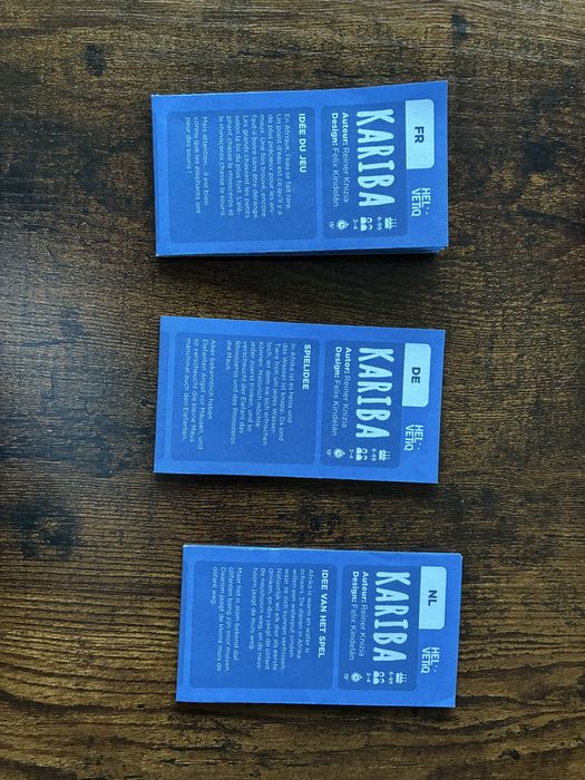 Kariba - jogo de cartas