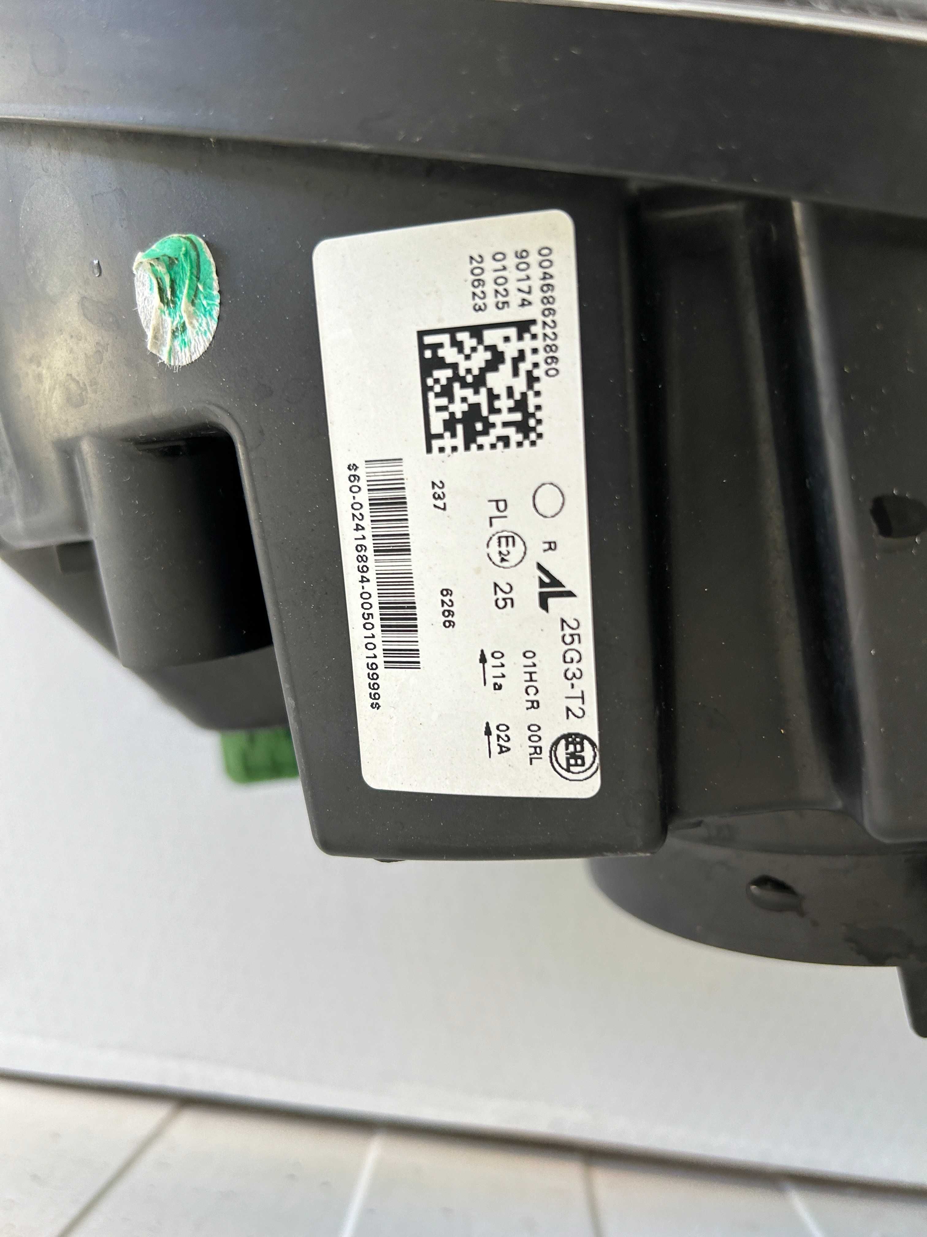 Lampa prawa przód przednia fiat DUCATO BOXER JUMPER 14-
