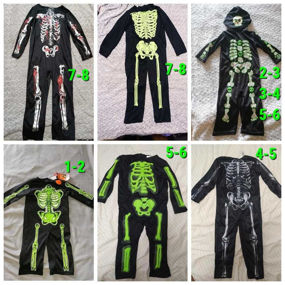 костюм скелет кощей 1-2, 2-3, 3-4, 4-5,  5-6, 7-8 лет