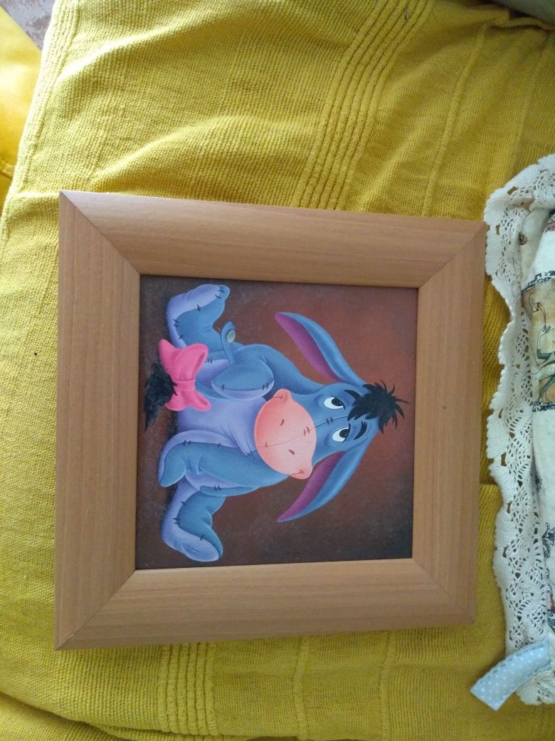 Quadro de escamas e colecção Winnie the Pooh