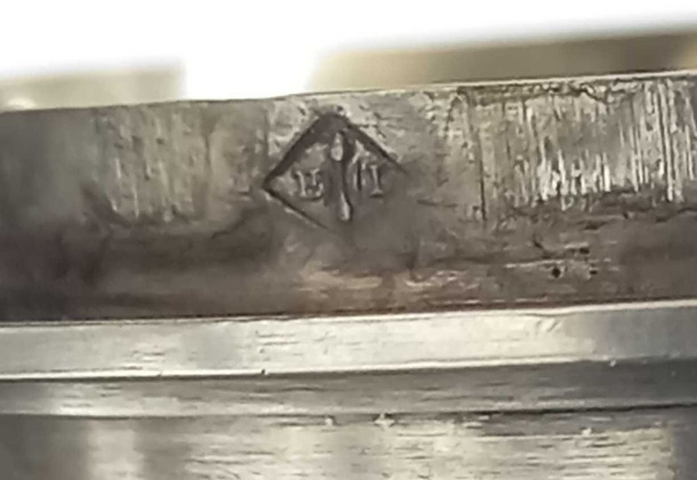 Dzbanek, srebro 925, Paryż Henri Lapeyre, XIX w.