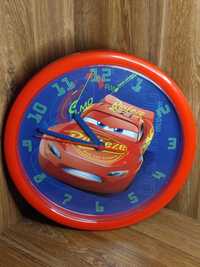Детские настенный часы Тачки Cars Disney Pixar Joy Toy Молния МакКуин
