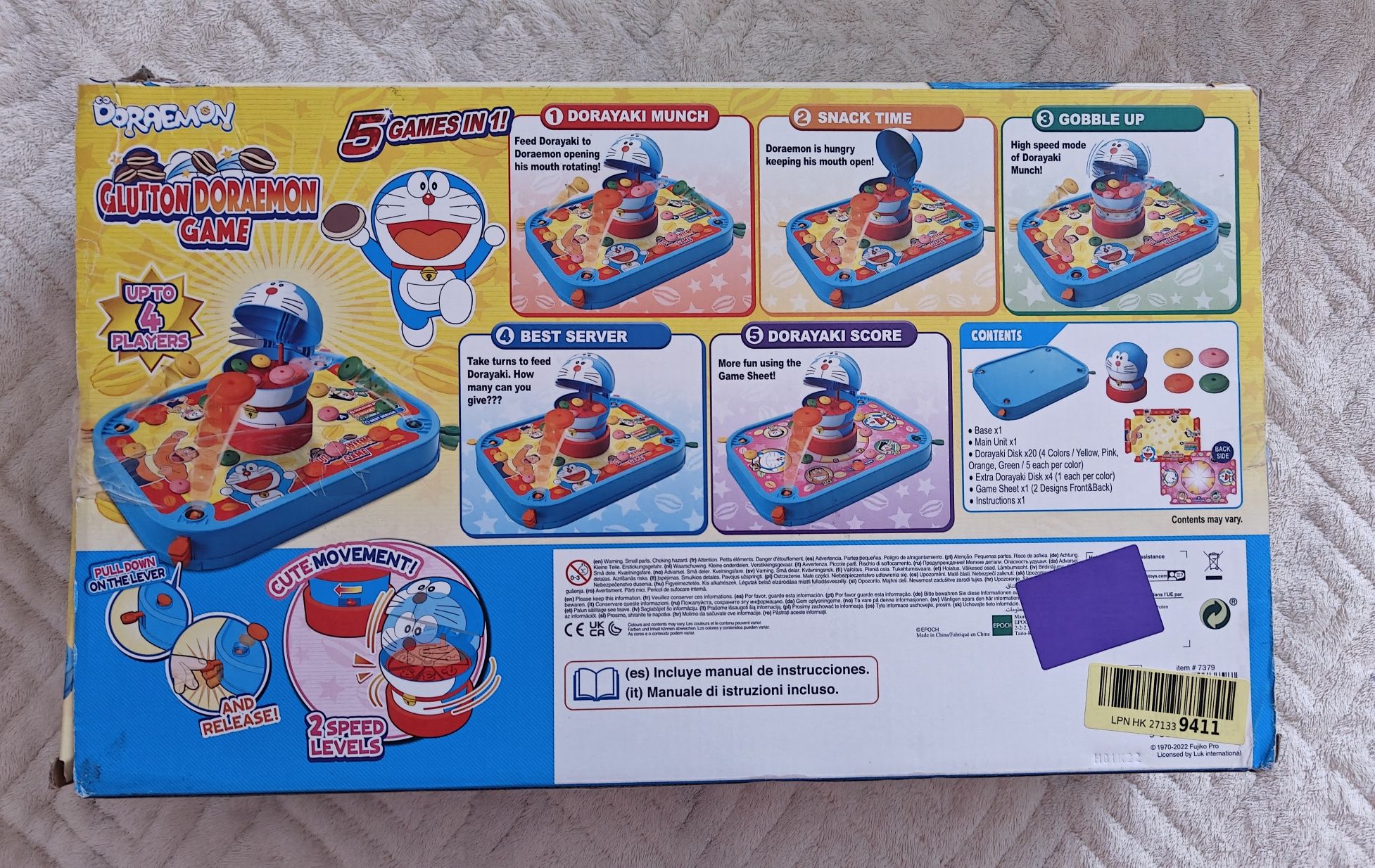 Brinquedo Doraemon