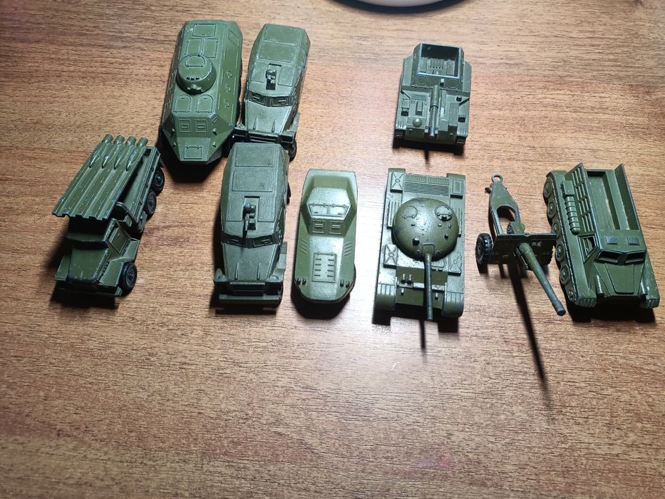 Советская военная техника игрушки