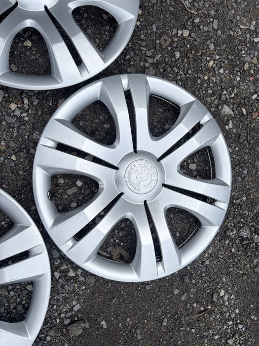 Oryginalne kołpaki 15” skoda