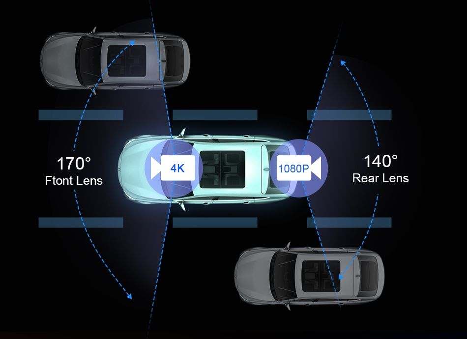 Автомагнитола Видеорегистратор с CarPlay и Android Auto 10.26"