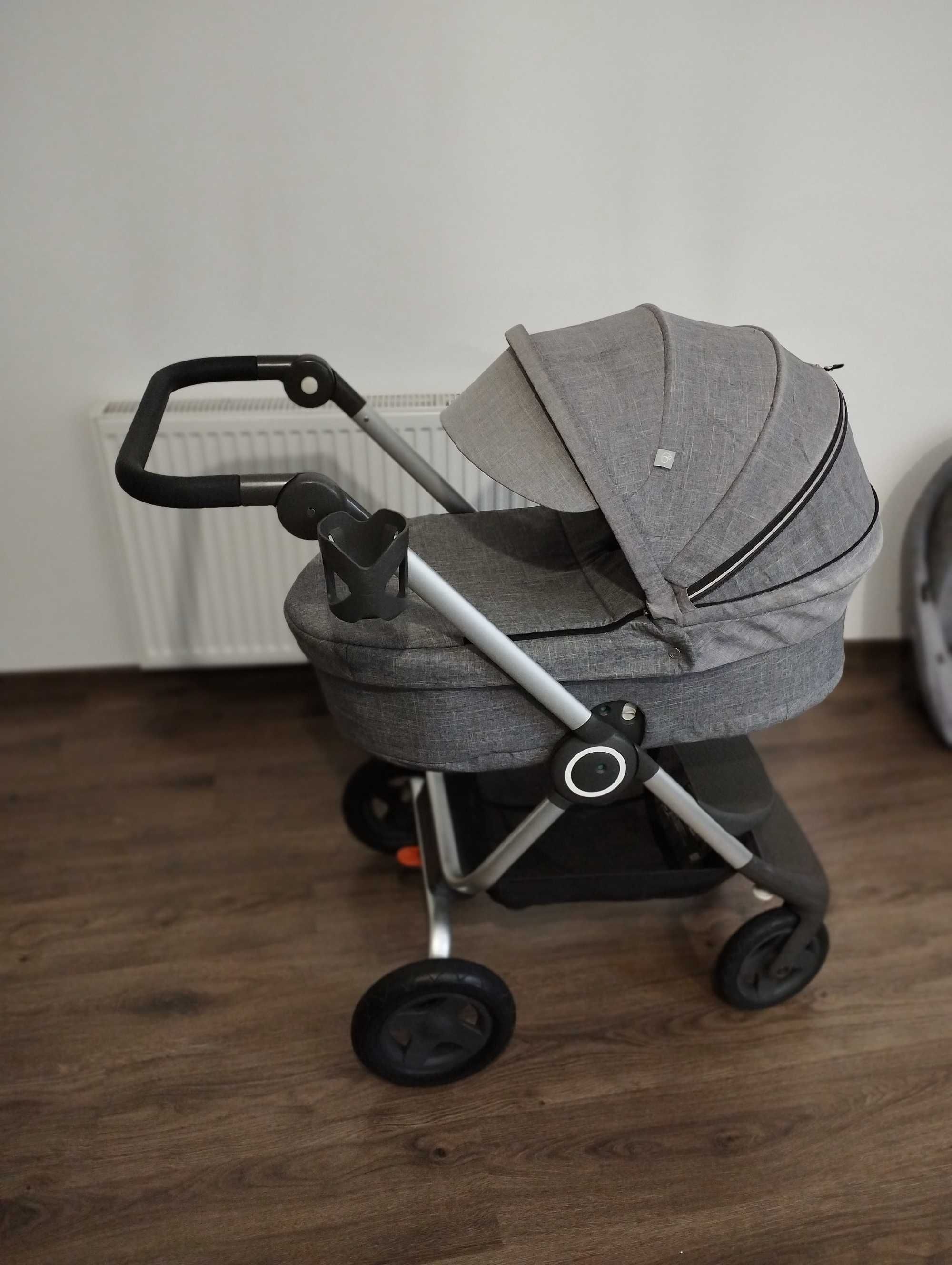 Wózek dziecięcy 2 w 1 (3 w 1) STOKKE Scoot + dodatki