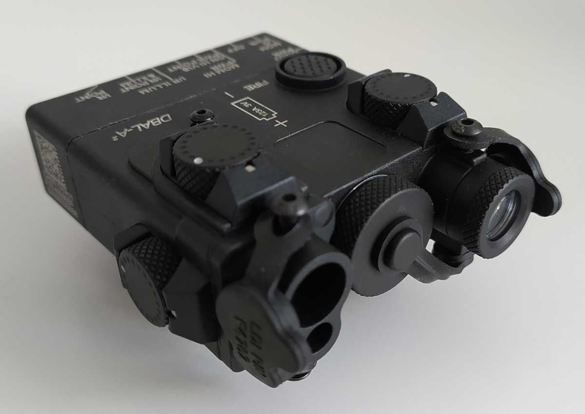 WADSN replika DBAL A2 (latarka - zielony laser - IR) kolor czarny
