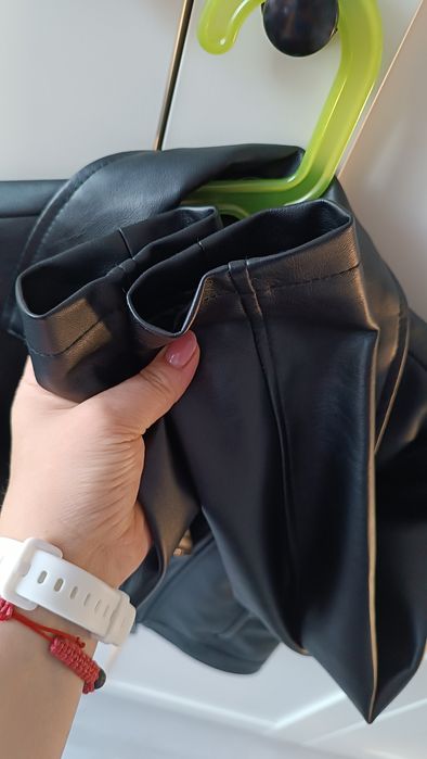 Kurtka Ramoneska Dziewczęca Eko skóra Sinsay r.140