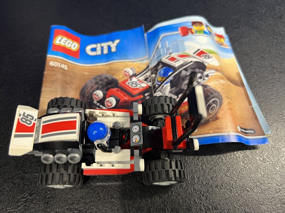 Lego city 60145 łazik terenowy + instrukcja