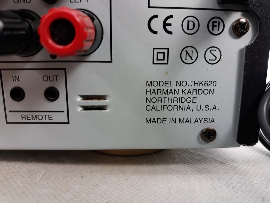 Wzmacniacz Haraman Kardon HK 620 Dobry dźwięk Audiofilski 2x50W 4ohm