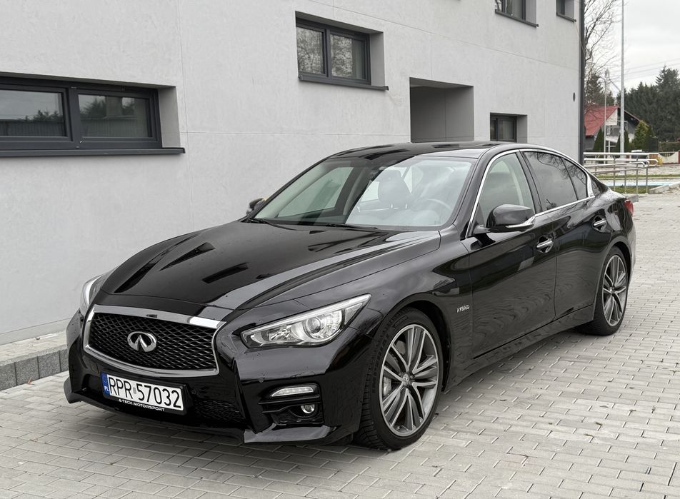 Infiniti Q50S 3.5 V6 Hybrid AWD + nowe LPG, Sport Tech Europa Salon PL