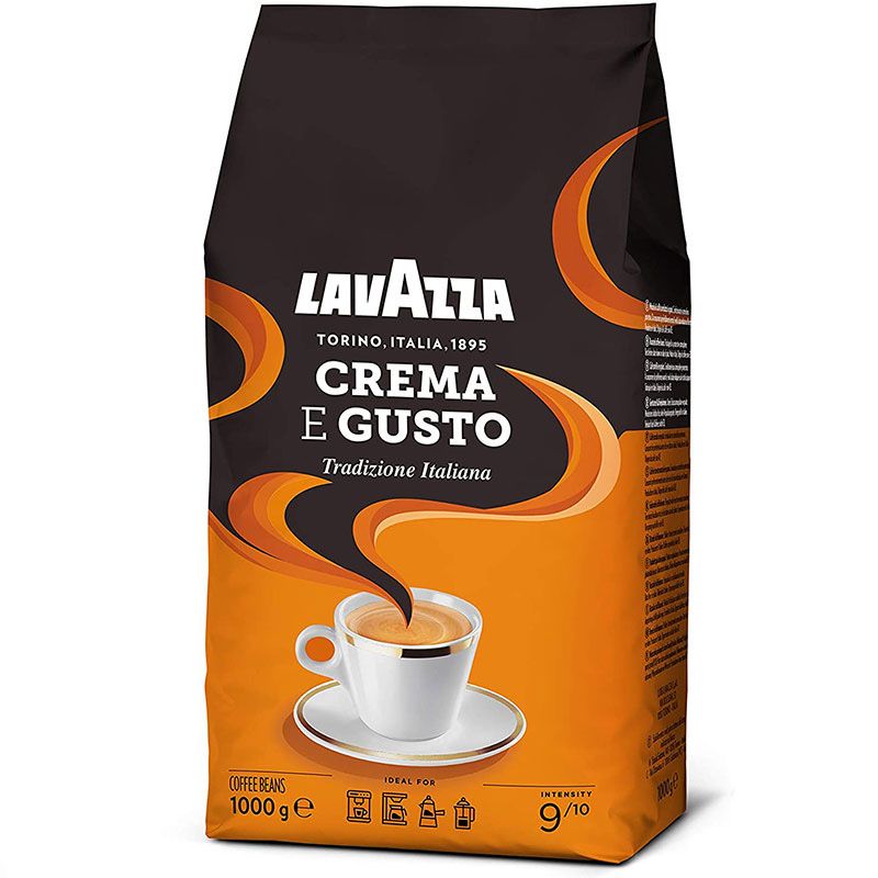 Кава Lavazza в зернах, кофе Лаваза,  Oro, Crema, Rossa, Super Crema