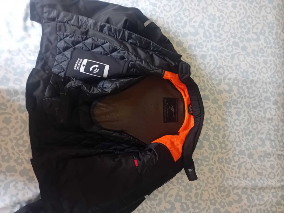 Blusão Motard c Proteções Novo Tam. M