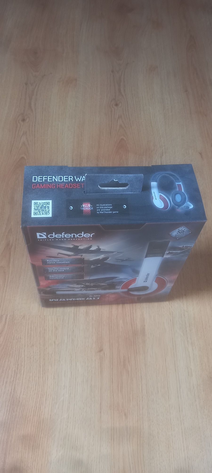 Kod do gry war thunder + Słuchawki gamingowe defender warhead g-120