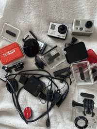 Go pro 3 + Go pro 2 e accesorios