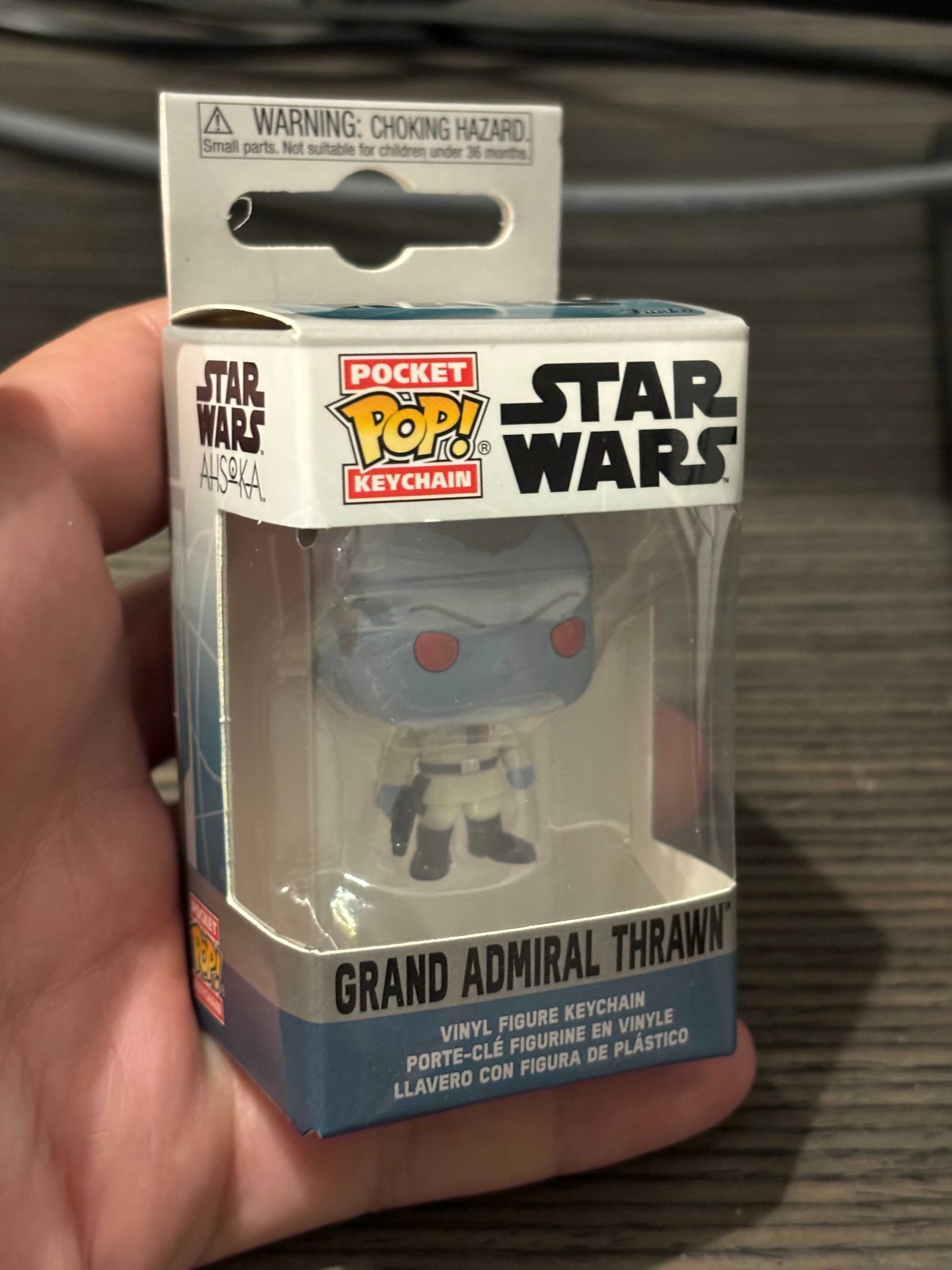 Pocket Pop Keychain "Star Wars" Grand Admiral Thrawn - Novo, Selado