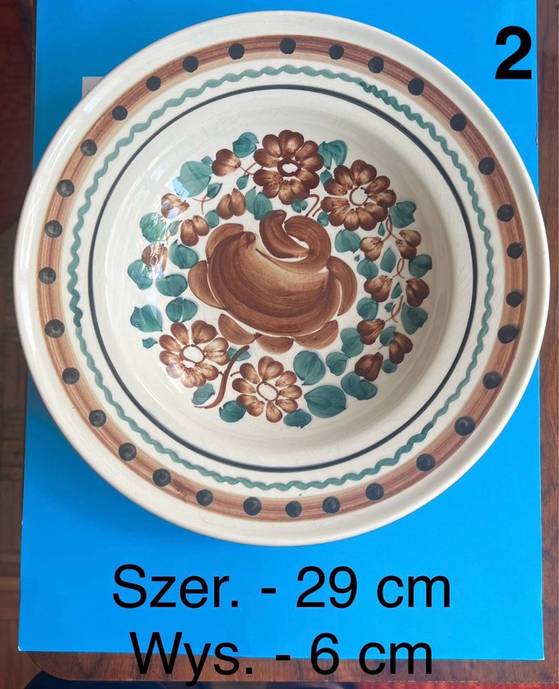 Talerze wiszące ozdobne