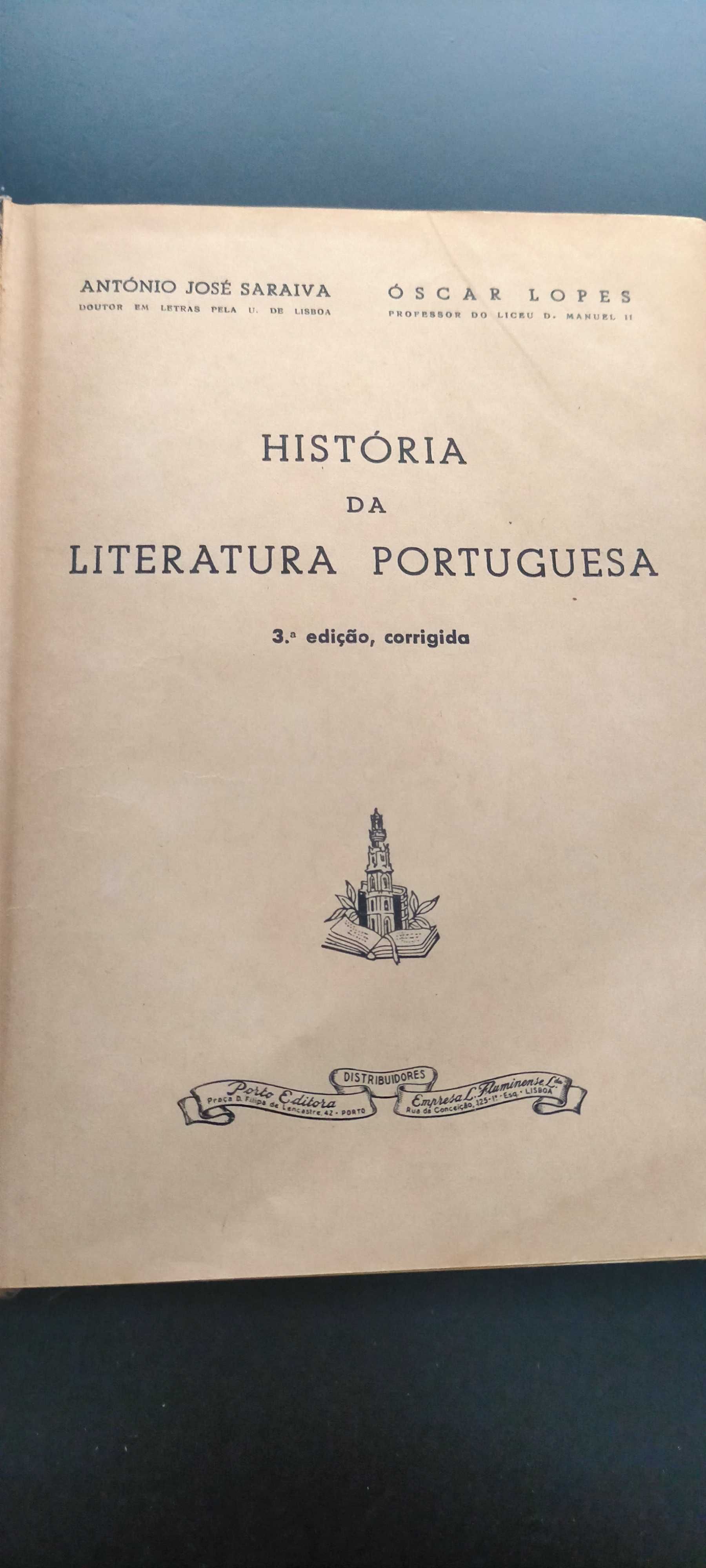 História da literatura Portuguesa