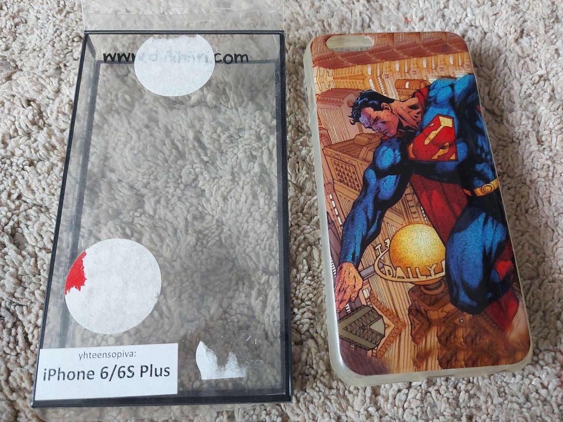 Etui sylikonowe iPhone 6 / 6S Plus superman