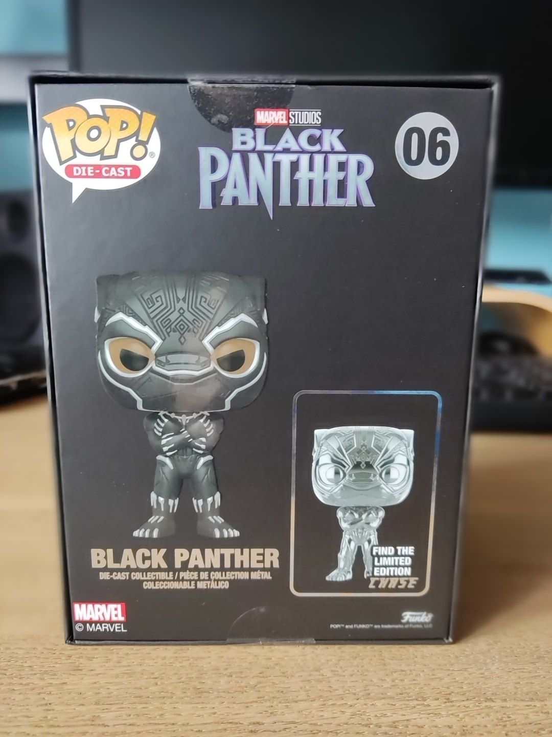 Figurka funko pop Black Panther Die cast marvel