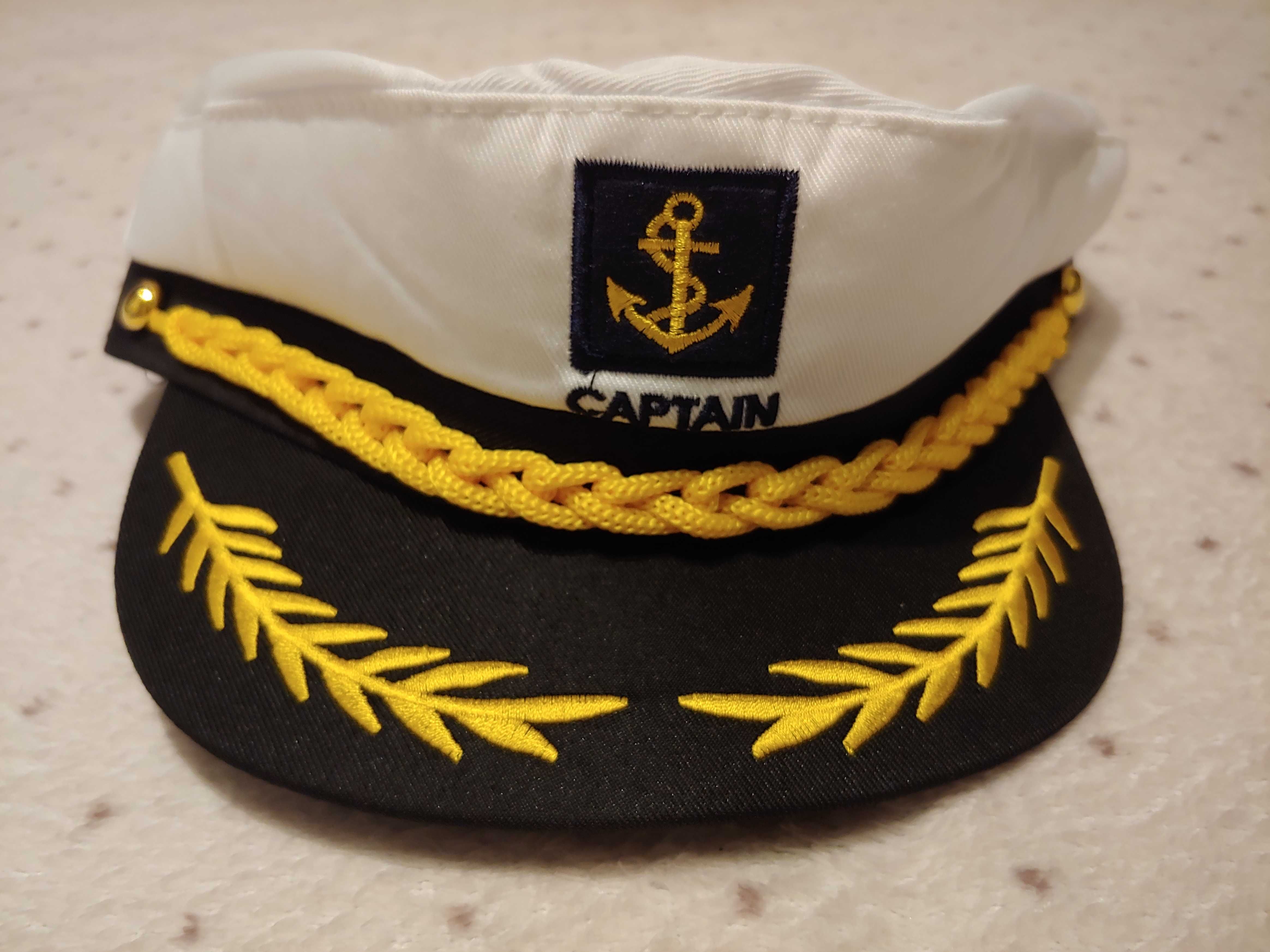 Cosplay Przebranie Kostium Kapitan Statku Jachtu 6 częściowy