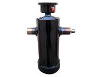 Siłownik hydrauliczny przyczepy wysuw 1150 mm BARDZO NISKI do 7 ton