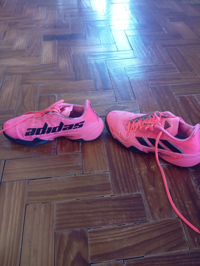 Sapatilhas padel adidas barricade orange